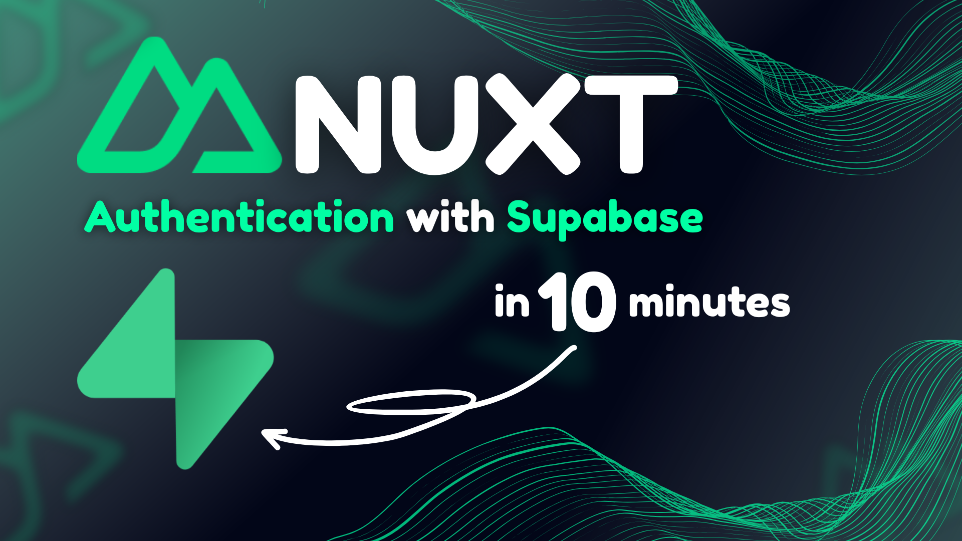 How to Set Up User Authentication in Nuxt with Supabase in 10 Minutes [Complete Guide 2025]